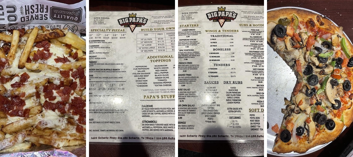 Big Papa's Pizza & Sports